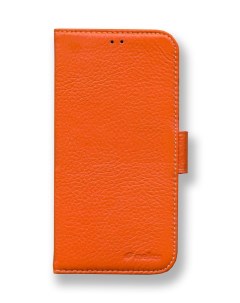 Кожаный чехол книжка для Apple iPhone Xr Wallet Book Type оранжевый Melkco