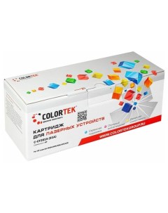 Картридж для лазерного принтера CF281A 81A Black совместимый Colortek