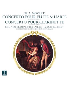 Jean Pierre Rampal Lily Laskine Jacques Lancelot Mozart Flute And Harp Concert LP Warner music
