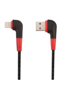 USB кабель LP для Apple Lightning 8 pin L коннектор Кожаный шнурок черный коробка Liberty project