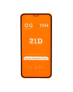 Защитное стекло для iPhone 11 Pro Xs X Full Curved Glass 21D 0 3 мм Orange Lp