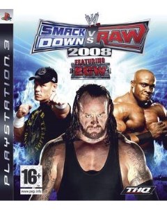 Игра WWE SmackDown vs Raw 2008 PS3 Медиа