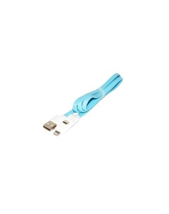 Data кабель USB International RC 27t micro usb lighting голубой белый 100см Remax