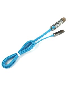 Дата кабель Transformer Kingkong USB Lightning Micro USB 2 1A 1 м Blue Remax