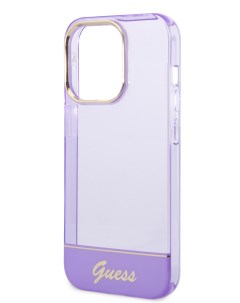 Чехол для iPhone 14 Pro Purple Guess
