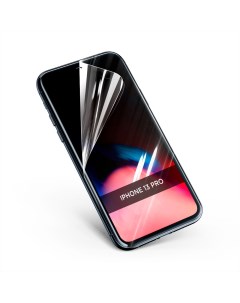 Гидрогелевая противоударная защитная пленка для Apple iPhone 13 Pro Case place