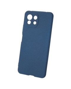 Панель накладка Fluff TPU Hard Blue для Xiaomi Mi 11 Lite Newlevel