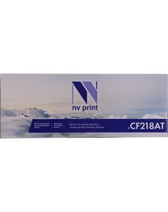 Картридж для лазерного принтера N CF218A Black совместимый Netproduct