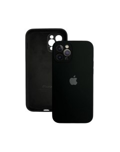 Чехол силиконовый для iPhone 12 Pro с защитой камеры Maksud-aks