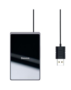 Беспроводное зарядное устройство Card Ultra thin WX01B 01 15 W black Baseus