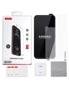 Защитное стекло для iPhone 14 Pro Max Full Cover черное Anmac
