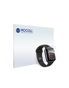 Защитная пленка прозрачная для Apple Watch 40mm с гранями 3D Mocoll