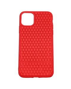 Чехол Плетение для iPhone 11 Pro Max Red Noreve