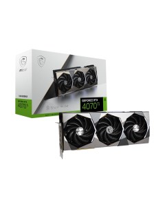 Видеокарта NVIDIA GeForce RTX 4070 Ti SUPRIM GeForce RTX 4070 Ti SUPRIM 12G Msi