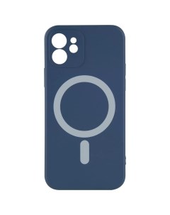 Чехол накладка для iPhone 12 для magsafe синяя Barn&hollis