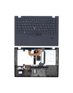 Клавиатура для ноутбука Lenovo ThinkPad X1 Carbon 1st Gen 2013 топ панель черная Nobrand