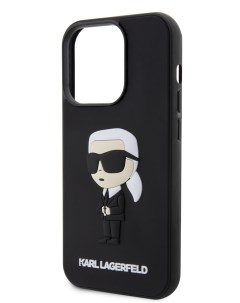 Чехол для iPhone 14 Pro Max black Karl lagerfeld