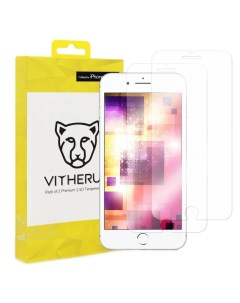 Защитное стекло Gold 2 5D для Apple iPhone 7 Plus 8 Plus прозрачное 2 шт Vitherum
