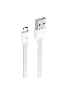Кабель micro USB USB AL301 1 м белый Зми