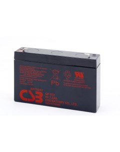 Свинцово кислотный аккумулятор GP 672 6В 7 2Ач Csb