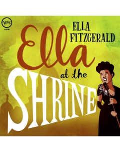 Ella Fitzgerald Ella At The Shrine LP Verve records