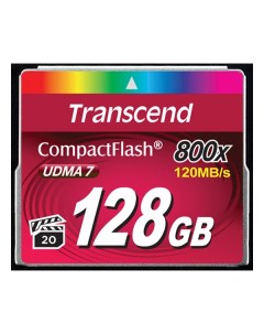Карта памяти Compact Flash TS128GCF800 128GB Transcend