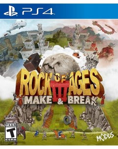 Игра Rock of Ages 3 Make and Break PS4 Ace team