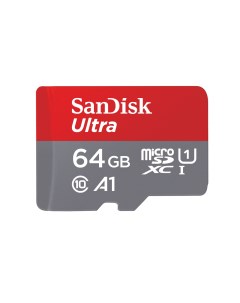 Карта памяти Ultra microSDXC 64GB адаптер SDSQUA4 064G GN6MA Sandisk