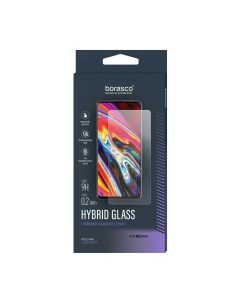 Защитное стекло Экран Камера Hybrid Glass для Samsung Galaxy A22s Borasco