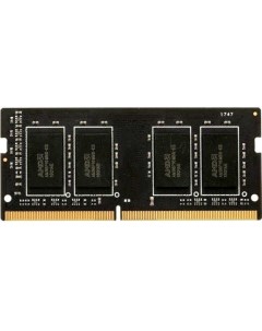 Оперативная память 4Gb DDR4 2400MHz SO DIMM R744G2400S1S UO Amd