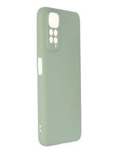 Чехол DF для Xiaomi Redmi Note 11 Global 11s Global Silicone Green xiCase 61 Df-group