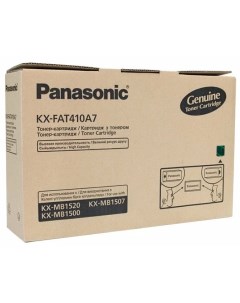 Картридж для лазерного принтера KX FAT410A7 черный оригинальный Panasonic