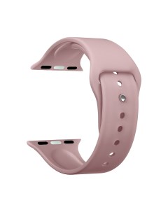 Ремешок Band Silicone для Apple Watch 38 40 mm Silicone Pink Deppa