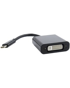 Адаптер USB Type C DVI M F 0 15м Black A CM DVIF 01 Gembird