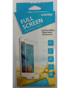 Защитное стекло для iPhone 6 Plus 6s Plus Light белое Smartbuy