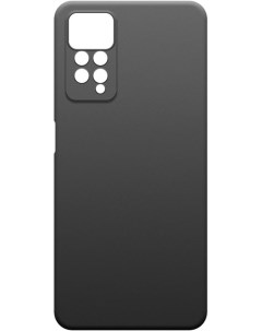 Чехол Microfiber Case для Xiaomi Redmi Note 11 Pro черный Borasco