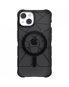 Чехол Special Ops MagSafe для iPhone 14 Тонированный Черный Smoke Black Element case