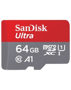 Карта памяти Micro SDXC SDSQUAR 064G GN6MA 64GB Sandisk