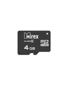 Карта памяти microSDHC 4GB 13612 MC10SD04 Mirex