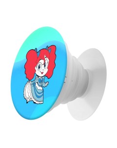 Пластмассовый держатель для телефона Попсокет Хаги Ваги Кукла Поппи рисунок Krutoff