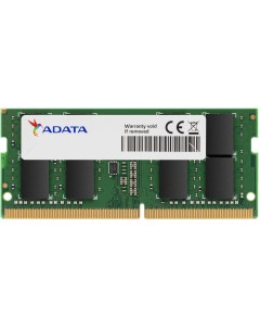 Оперативная память 4Gb DDR4 2666MHz SO DIMM AD4S26664G19 BGN Adata