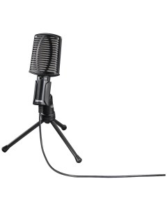 Микрофон проводной 00139906 2м черный Hama