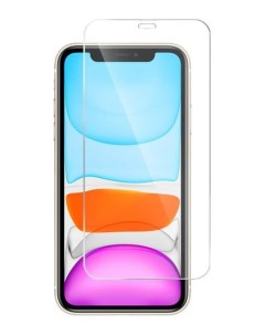 Гибридное защитное стекло на экран и камеру Apple Iphone 11 Brozo