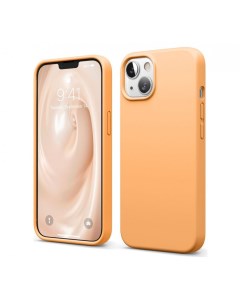 Чехол Soft silicone для iPhone 13 Оранжевый Elago
