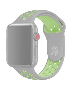 Ремешок APWTSIH42 33 для Apple Watch 1 6 SE 42 44 мм Серый Зеленый Innozone