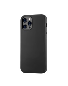 Чехол защитный MagSafe для iPhone 12 12 Pro силикон черный Ubear
