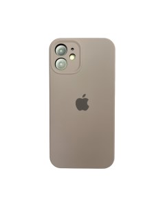 Чехол силиконовый для iPhone 12 mini с защитой камеры Maksud-aks
