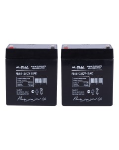 Аккумулятор для ИБП 4 5 А ч 12 В 8943 Alfa battery