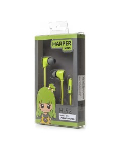 Наушники Kids H 52 Green Harper
