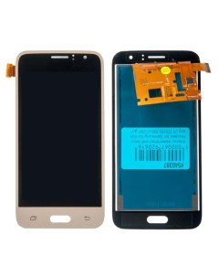 Дисплей в сборе с тачскрином для Samsung Galaxy J1 SM J120F золотой 2016 OLED Rocknparts
